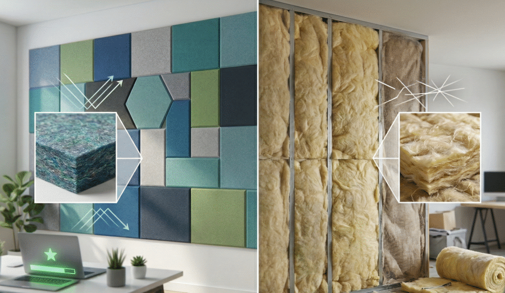 Polyester Fiber Panels vs Fiberglass